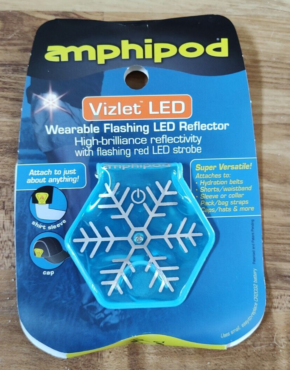 Amphipod Vizlet Flashing LED & High Brilliance Reflector Great Gift Idea